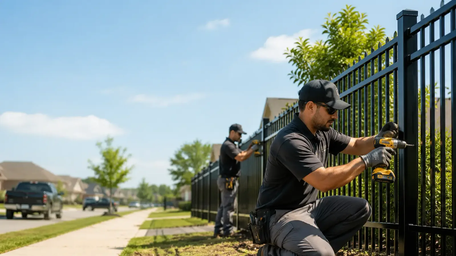 Metal Fence Installation in Sagola, MI